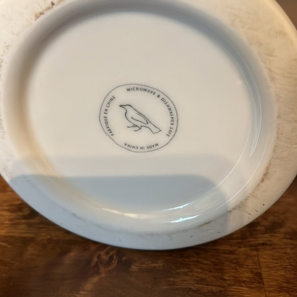 Anthropologie Initial Letter Coffee Tea Mug Set 4 L O V E LOVE Monogram - Picture 11 of 13